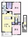 ラポールⅡの間取り画像