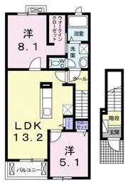 メープルランドの間取り画像