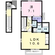 メゾン・ミニヨンⅡの間取り画像