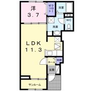 プリムヴェールの間取り画像