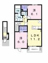 グランツ長良Bの間取り画像