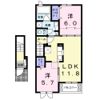 カルム・プロムナード花野路Ⅰの間取り画像