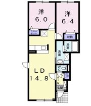 アウル 916の間取り画像