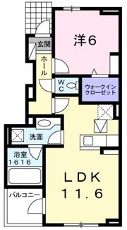 ソレイユ・アビタシオンⅡの間取り画像