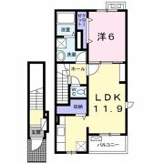 ユアーズ ヒル 8の間取り画像