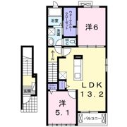 サウスヒルの間取り画像