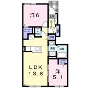 エリーナBの間取り画像