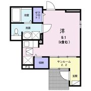 カーサ トラモントの間取り画像