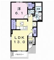 プローテⅢ・Bの間取り画像