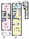 スタースクエアの間取り画像