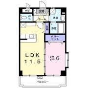レジデンス 林の間取り画像