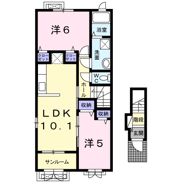 ルミアス前潟Ⅰの間取り画像