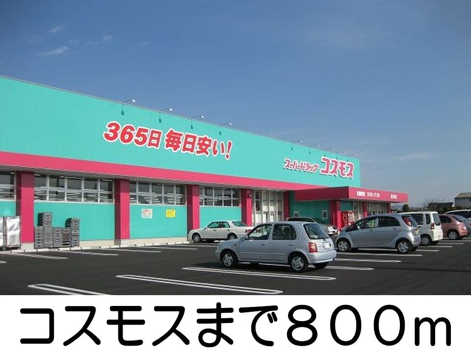 近くのコスモスまで800m(徒歩10分)