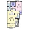 トレフル Kの間取り画像