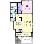 ミーオベルカーサⅡ Bの間取り画像