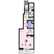ギャラクシー鵜沼Aの間取り画像