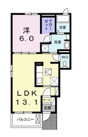クレアホームの間取り画像