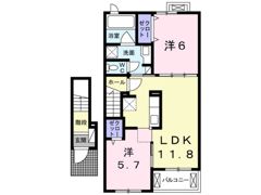 ラフィーネの間取り画像