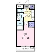 クレアの間取り画像