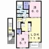 フォルトゥーナ・K Bの間取り画像