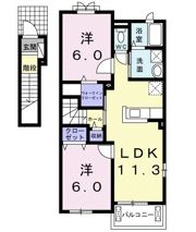 ホープヒルズAの間取り画像