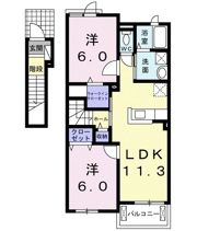 ホープヒルズAの間取り画像