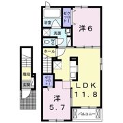 ラ プティメゾンの間取り画像