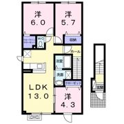 スピノスの間取り画像
