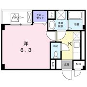 ベルメゾン 丸松の間取り画像