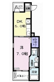 メゾンFの間取り画像