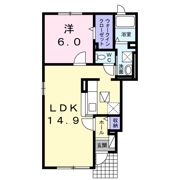 オークウェルスⅠの間取り画像