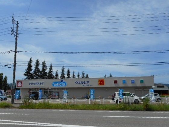 近くのウエルシアまで750m（徒歩10分）
