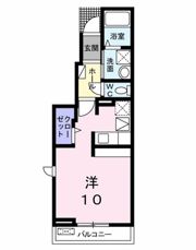 ドエル曙Ⅱの間取り画像