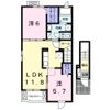 VILL川棚の間取り画像