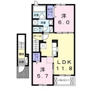 プルメリアの間取り画像
