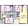 カーサ住吉台Ⅱの間取り画像