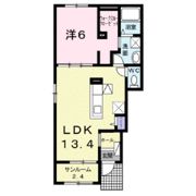 ローズパーク曙の間取り画像