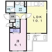 アルカディア浅間町の間取り画像