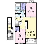 アン・ボヌールの間取り画像