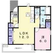 ヴェルハウズンDの間取り画像
