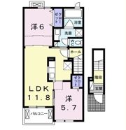 パレ・アルカンシェルⅤの間取り画像