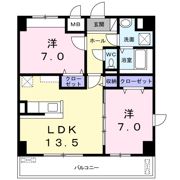 サニーコルソの間取り画像