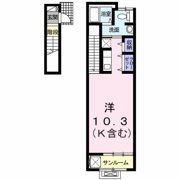 マロンⅡの間取り画像
