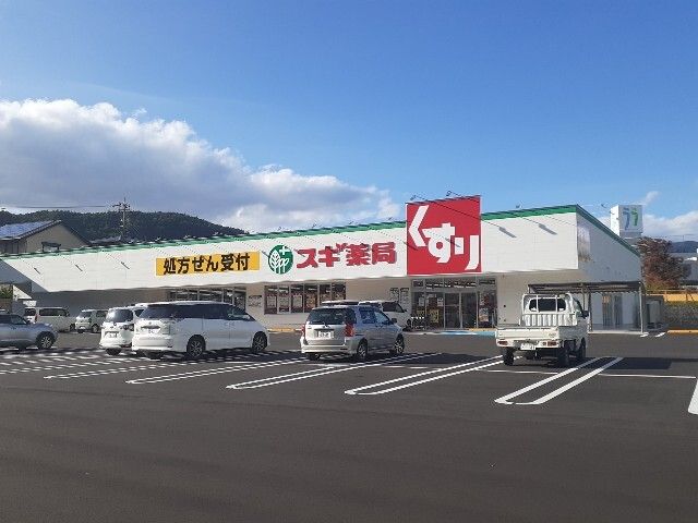 近くのスギドラック　岡谷店まで800m（徒歩10分）