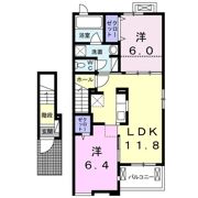 ゼフィールBの間取り画像