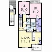 イーストフラワー更級Ⅰの間取り画像