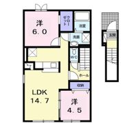 エスペランサ Ⅲの間取り画像