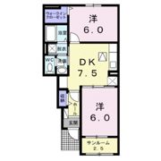 フラン・ボヌールの間取り画像