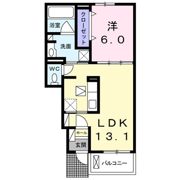 ブロマンスの間取り画像