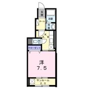 ロイヤル グレイスⅠの間取り画像